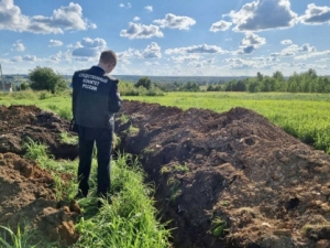 В Удмуртии при укладке труб обнаружили человеческие останки